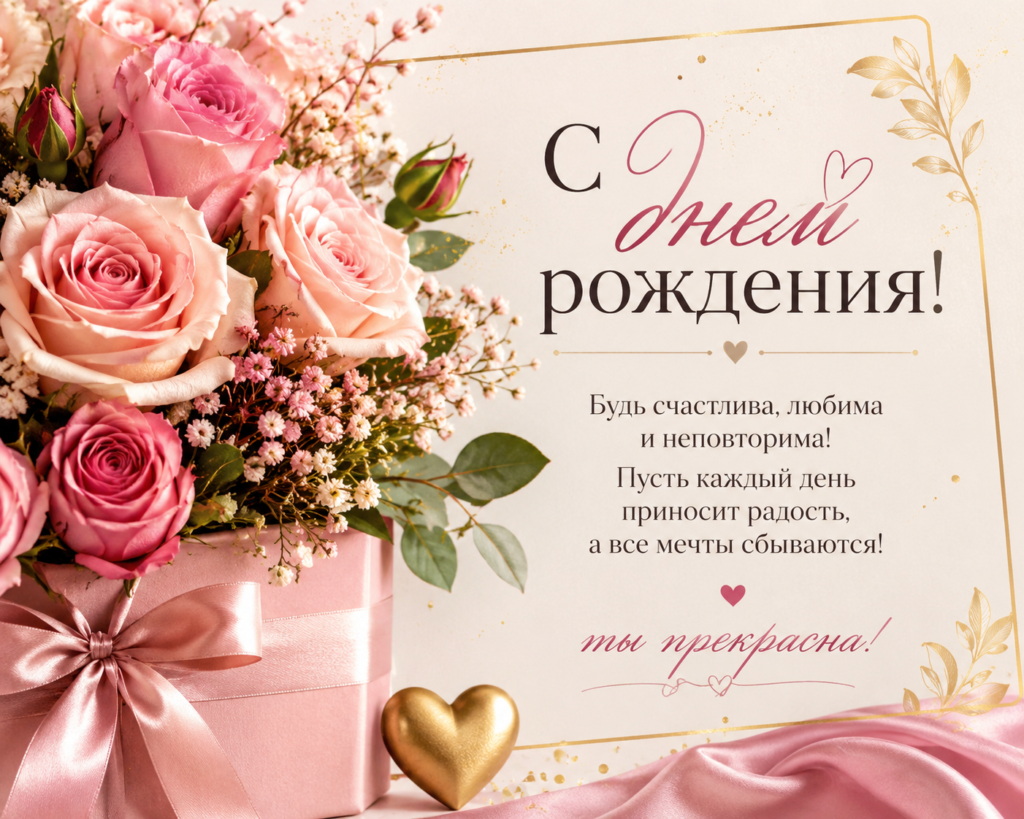 Стильні открытки с днем рождения женщине – красиві ідеї для особливого привітання стильные открытки с днем рождения женщине