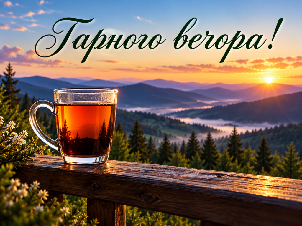 Гарного вечора